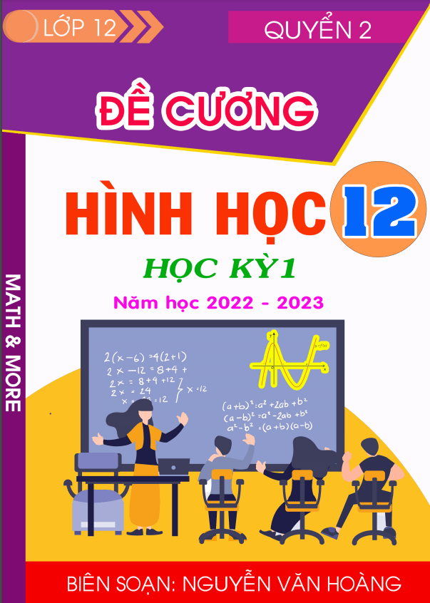Đề cương Hình học 12 học kỳ 1 – Nguyễn Văn Hoàng
