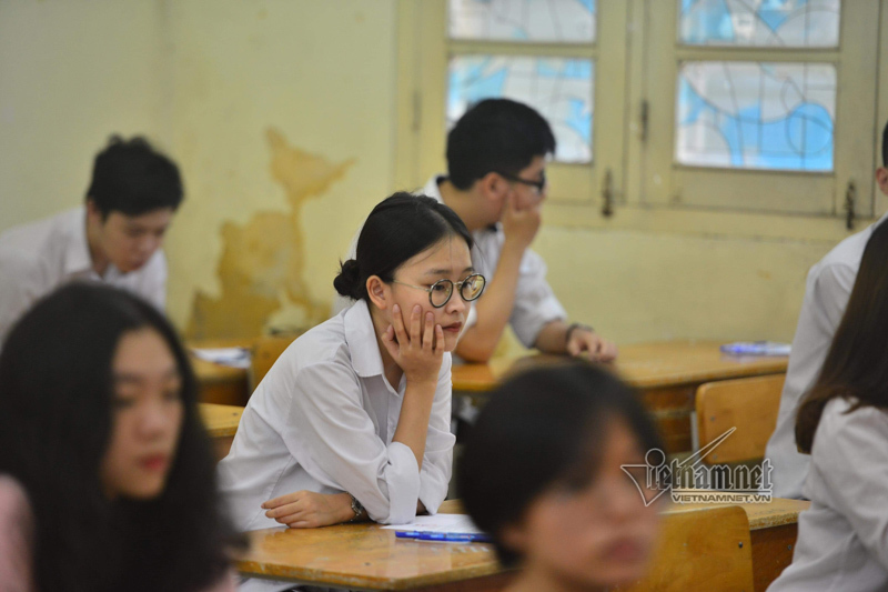 Học sinh thi vào lớp 10 tại Hà Nội (Ảnh minh họa).